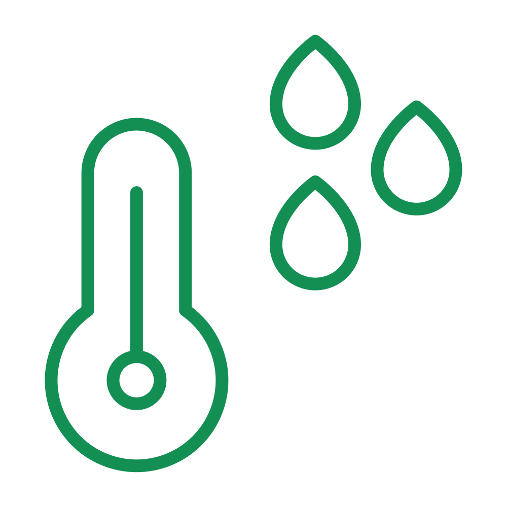 lighting temperature and humidity